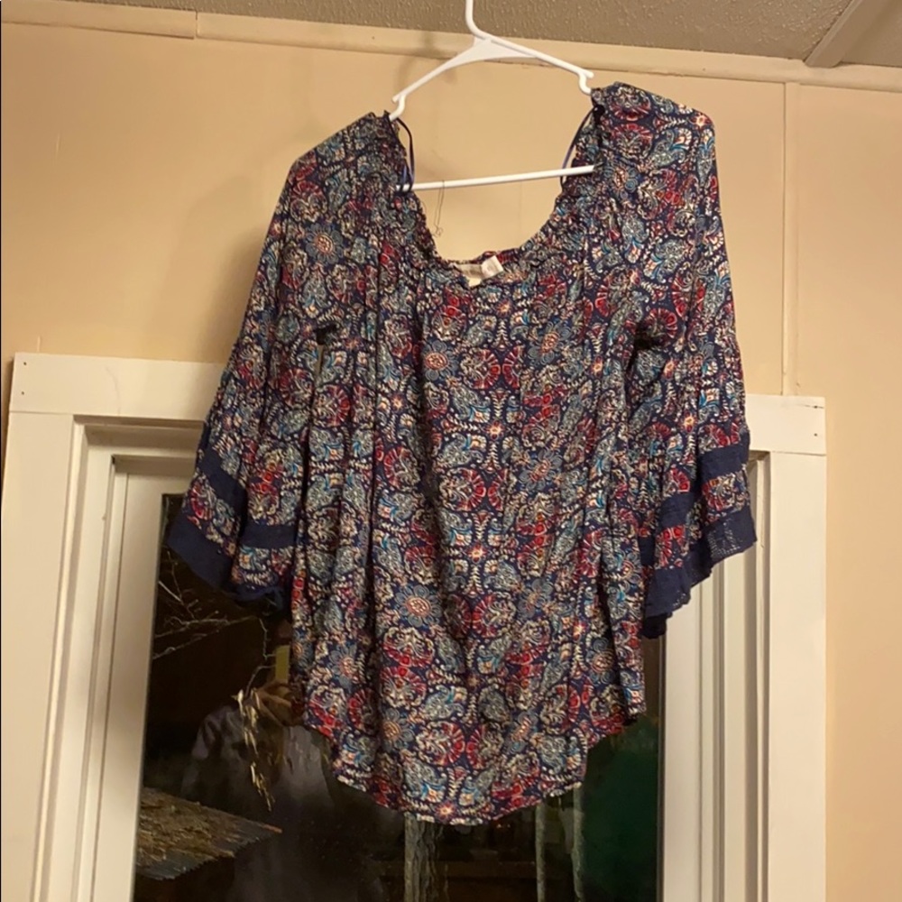 Off the shoulder top!